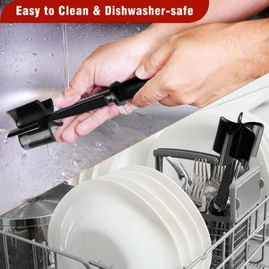 เครื่องบดเนื้อทนความร้อนแบบใช้มือสำหรับเนื้อบดทำแฮมเบอร์เกอร์ - Product Image 3