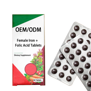 Nhãn Hiệu Riêng Thực Phẩm Cấp Dinh Dưỡng Bổ Sung Sắt Axit <span class=keywords><strong>Folic</strong></span> Với Đa-Vitamin Máy Tính Bảng Cho Người Lớn Và Phụ Nữ Mang Thai - Product Image 1