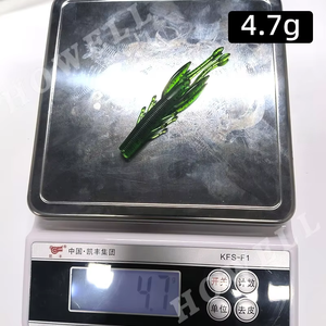 Howell, señuelo <span class=keywords><strong>de</strong></span> pesca <span class=keywords><strong>de</strong></span> PVC <span class=keywords><strong>de</strong></span> alta simulación <span class=keywords><strong>de</strong></span> 90mm, 4,7G, cebo artificial con forma <span class=keywords><strong>de</strong></span> Camarón, plástico metálico suave <span class=keywords><strong>para</strong></span> River Lake Stream OEM - Product Image 3