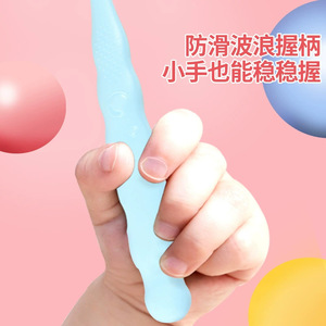 Cepillo de dientes para niños Casa, cerdas suaves, color macarrón, juego de 4 piezas para el cuidado bucal infantil - Product Image 3