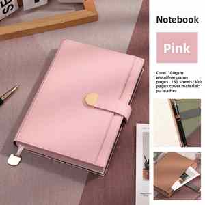 Custom Logo A5 Minimalist Hardcover Business Notebook Professional Work Journal for Office Meetings Elegant Business Gift Set - Product Image 3