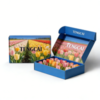 Boîtes cadeaux écologiques personnalisées avec gaufrage, pelliculage mat, carton ondulé, emballage auto-érectile pliable pour cadres photo