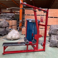 Appareil Commercial Réglable pour Entraînement du Dos, Poitrine, Bras, Lat Pulldown et Rameur, avec Cadre en Acier Robuste, pour Triceps, Gym et Fitness, Sécurité