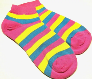 LGBTQ Rainbow Flag Calcetines <span class=keywords><strong>Pansexual</strong></span> Non Binary Bi Pride Anke Calcetines - Product Image 6