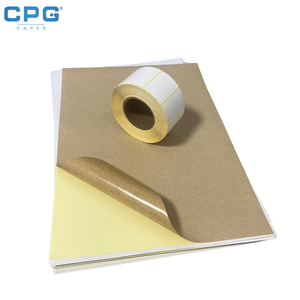 Wholesale Self Adhesive Paper Roll <b>Sticker</b> Paper Label Paper Jumbo Roll For Converting Factory Use - Product Image 1