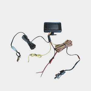 Medidor combinado LCD Victory para temperatura del agua, voltaje, nivel de combustible y presión de aceite para automóvil, camión y vehículo agrícola - Product Image 2