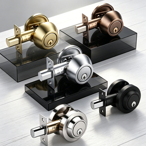 Serrure à pêne dormant monocylindre moderne en acier inoxydable Tianyi, kit de verrouillage de sécurité robuste pour portail d'entrée avec loquet réglable 60/70mm - Product Image 3