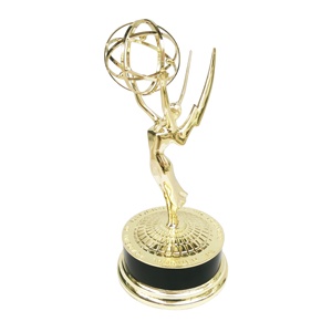 39cm Platinum Emmy & Grammy Die-Cast Metal Award Cup Official Style Music TV Honors Sculpture Base antique gravée au laser - Product Image 3