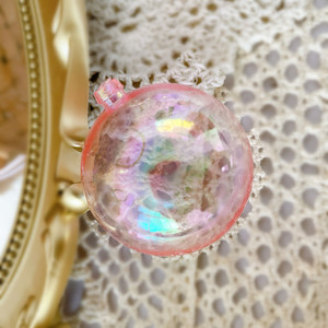 ลูกบอลคริสต์มาสอะคริลิกสีรุ้งใสสีแดงขาวทองประดับด้วยน้ำผึ้งและของหวาน สำหรับตกแต่งเค้กในงานปาร์ตี้วันหยุด - Product Image 2