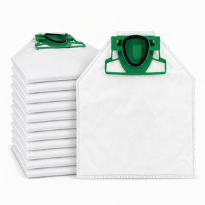 Kit de Repuesto de <span class=keywords><strong>Bolsas</strong></span> de Filtro de Polvo No Tejidas para Aspiradora Vorwerk <span class=keywords><strong>Kobold</strong></span> <span class=keywords><strong>VK200</strong></span> FP200 VK 200 Folletto, Accesorios y Repuestos - Product Image 1