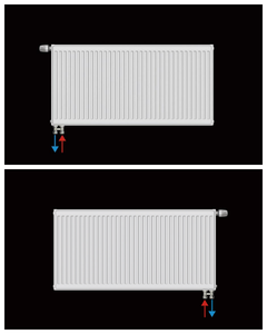 <span class=keywords><strong>Radiateur</strong></span> <span class=keywords><strong>mural</strong></span> <span class=keywords><strong>vertical</strong></span> en acier, revêtement poudré, design moderne et minimaliste, fourni par l'usine - Product Image 3