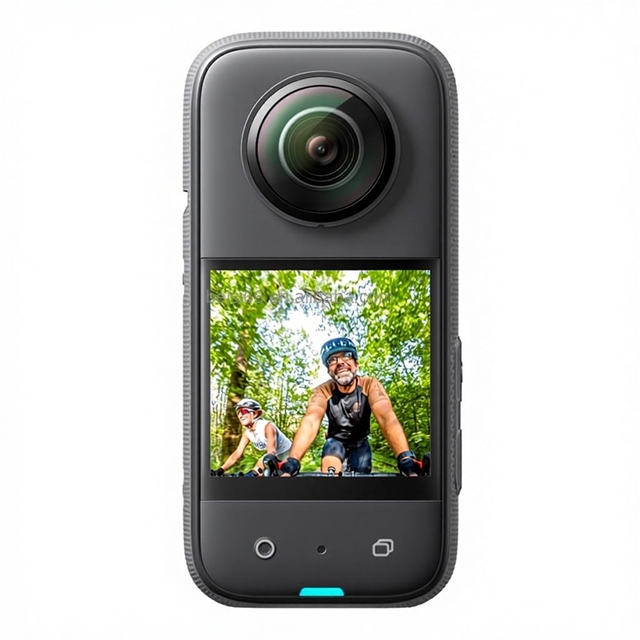 360 Active HDR Video 360 X3 Action Camera 4K Single-Lens CMOS Sensor Waterproof FlowState Stabilization 180 Wide Angle AI