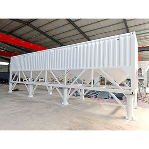 Fabrieks prijs draagbare cement silo hopper vliegas opslagcontainer type horizontaal 20GP container cement silo - Product Image 4