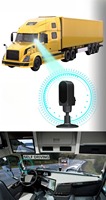 720P HD AHD DMS caméra frontale pour camion Bus MDVR vue nocturne surveillance de l'état du conducteur 1 an de garantie prix de gros