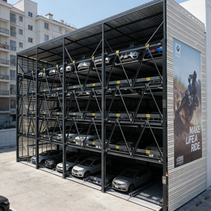 Système de stationnement automatique mécanique à 8 niveaux Tabitha, capacité de charge de 2500 kg pour les projets de stationnement public - Product Image 2