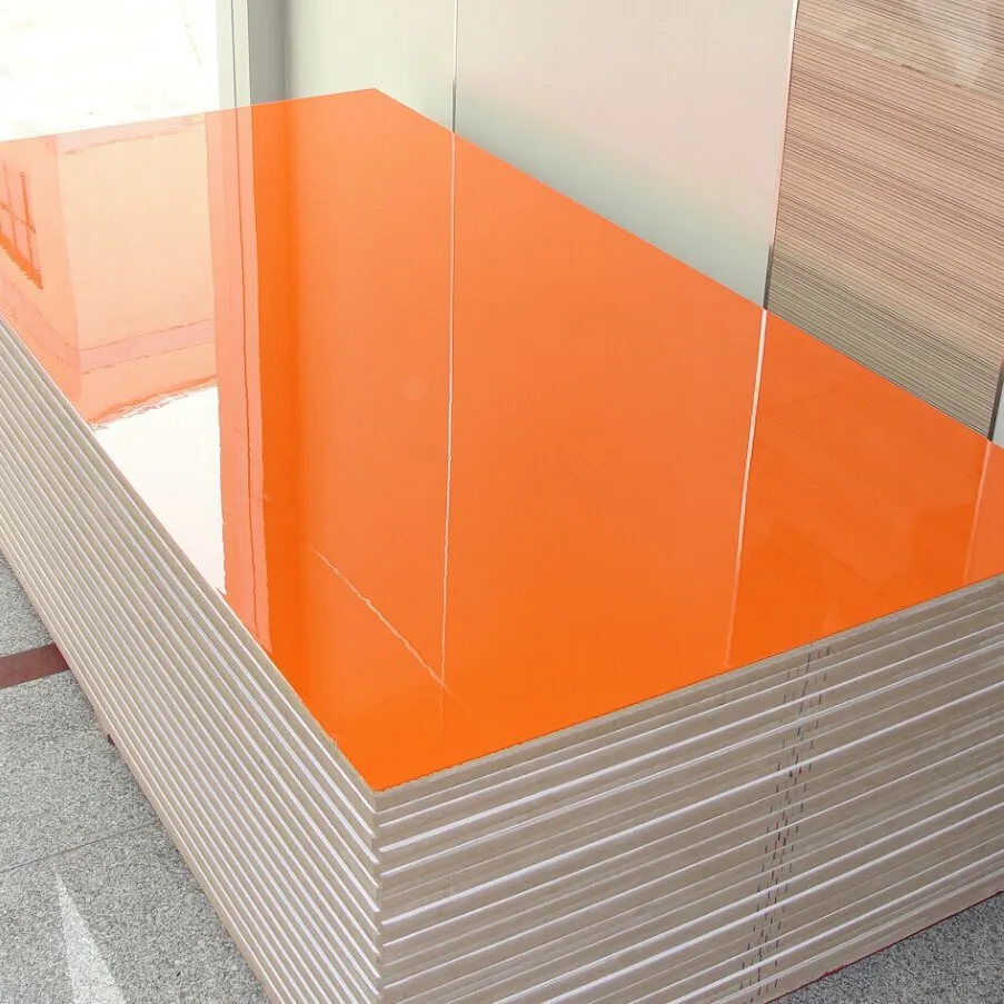 High Gloss White UV Glossy Melamine Board Plywood /MDF Board For Furniture Cheap Price