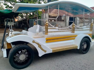 Venta caliente Classic Tow Type Ataúd Hearse Funeral Chariot Funeral Car Fabricante Motocicleta Remolque Ataúd Carro - Product Image 2