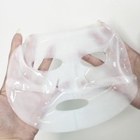 Masque facial au biocollagène coréen Feuille de collagène hydrolysé végétalien avec masque de nuit en cellulose bio vitamine C