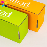 Mailer Box Herstellung umwelt freundliche farbige Wellpappe schachteln mit individuellem Logo gedruckt