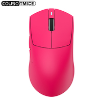 Souris Gamer Sans Fil Tri-mode Ultralégère OEM Paw3395 Esports 53g Légère Taux de Polling 8K 26000 DPI Souris de Jeu Programmable