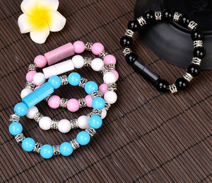 Mode Portable Bracelet Bijoux Bracelet De Perles De Bouddha 8 broches Câble De Données De Charge USB - Product Image 2