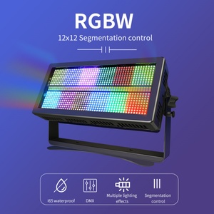 AICPOSE - Productos de Venta Caliente, Luz Estroboscópica LED de 400w, Resistente al Agua IP65, Luz Estroboscópica RGBW de 24 Segmentos para Escenario - Product Image 3