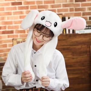 Cute Funny <strong>Plush</strong> Super-Sonic Gift <strong>HAT</strong> With Led Bunny <strong>Hat</strong> Ear Moving Jumping <strong>Hat</strong> for Christmas Halloween - Product Image 2