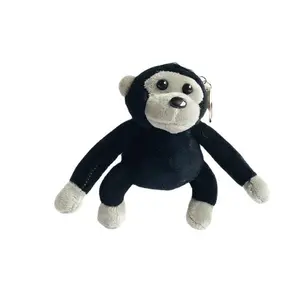 Wholesale Long Arm Gorilla Toy Keychain Stuffed Animal Toy Bag Decoration Monkey Plush KeyRing