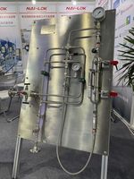 NAILOK SS316 High Pressure Gas Sampling Cylinder Seamless Double Ended Sample Cylinder 1 4 Female NPT Laboratory Sampling