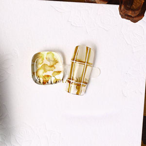 Esmalte de uñas de secado al aire natural de la serie té con leche de otoño de 12 colores más vendido de AILANUO y gel de uñas con efecto metalizado de floración acuática - Product Image 1