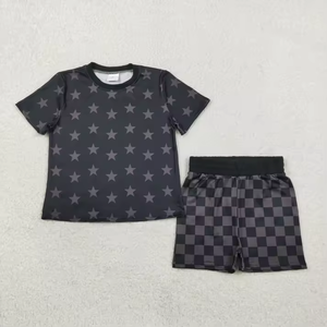 Nouveautés RTS - Tenues pour enfants en gros - Ensemble de 2 pièces - T-shirt à manches courtes imprimé et short - Product Image 6