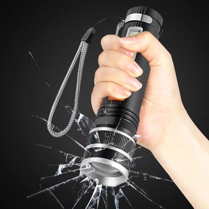 Lampe de poche portable en alliage d'aluminium multifonction P50 haute luminosité LED Cob lumière rouge longue portée longue durée pour l'extérieur - Product Image 4