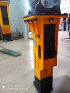 Briseur hydraulique de type boîte SB 20 de haute qualité pour mini pelles Bob Cat Skid Steer Loader Moteur puissant pour roches dures - Product Image 5