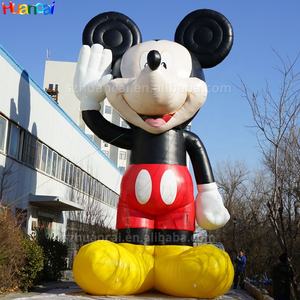 Dev şişme karikatür fabrika özel reklam şişme alışveriş merkezi için yüksek kaliteli şişme bebek Mickey etkinlik - Product Image 4