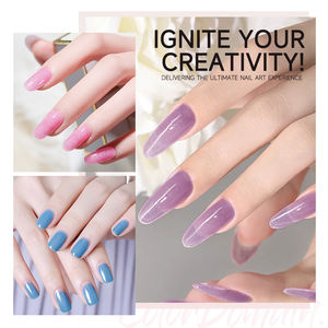 AiBevoow - Nuevo Juego de Esmaltes de Uñas en Gel de 6 Piezas de 15 ml, Serie Primavera Verano, Esmalte de Uñas en Gel UV para Salón - Product Image 5