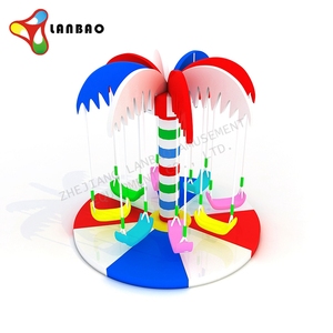 Juguete comercial para niños, equipo de juegos para bebés en interiores, tocadiscos de cohete giratorio eléctrico - Product Image 5