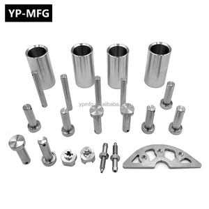 Service d'usinage micro CNC en alliage d'acier personnalisé Virole à trois pinces en acier inoxydable SS304 316L pour moule rapide automatique de qualité alimentaire - Product Image 3