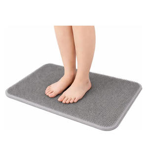 Tapis de sol de salle de bain antidérapant, doux, absorbant, séchage rapide, épais, en mousse à mémoire de forme, lavable en machine - Product Image 1
