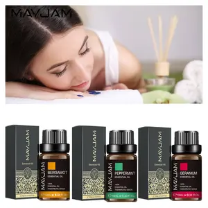 10ml MAYJAM 100% Pure Plant Natural 10ML Perfume Fragrance Lemongrass Lemon Grass Jasmine Aroma Essential Oil