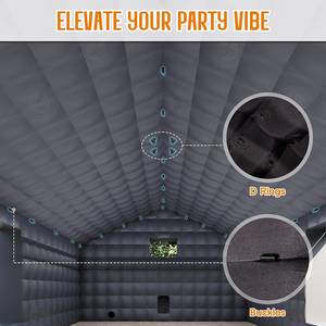 Tente <span class=keywords><strong>de</strong></span> discothèque gonflable robuste, fabrication OEM ODM pour la <span class=keywords><strong>location</strong></span> d'événements - Product Image 5