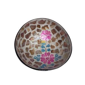 Bol de noix de coco Shell à bas prix artisanat écologique pour la cuisine taille personnalisée fabriquée au Vietnam fabricant - Product Image 4