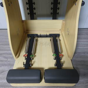 Tmax Directly Pilates Machine, Ensemble d'entraînement de yoga en bois d'érable, Chaise Wunda Combo Stable et Portable pour <span class=keywords><strong>Studio</strong></span> Commercial et Salle de Sport - Product Image 4