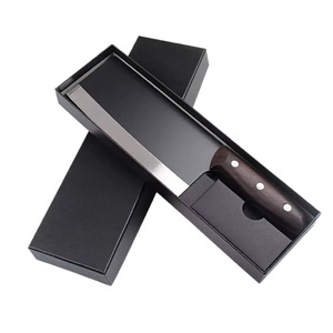 <b>Black</b> Warrior Chopping Knife, Forged Knife, Sharp Kitchen Knife, Bone Cutter, Hotel Chef's Dual-Purpose Knife - Product Image 5