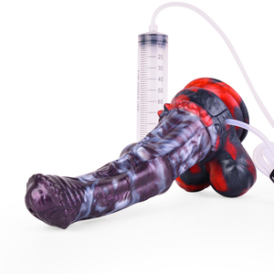 Enorme eyaculación Squirting Cock Horse Cock con fuerte ventosa Gran Fantasía animal squirting masturbador juguete sexual para mujer - Product Image 1