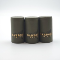 Bouchon d'étanchéité de qualité supérieure en aluminium et plastique, anti-fuite, de qualité alimentaire, avec logo couleur personnalisé pour bouteilles de vin, whisky, vodka, jus