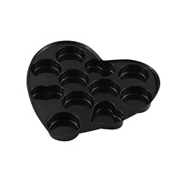Barquette en PET pour chocolats, truffes, bonbons, biscuits, nouilles, emballage alimentaire