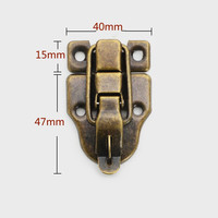 Loquet de fermeture à bascule pour coffre, boîte, valise, sac