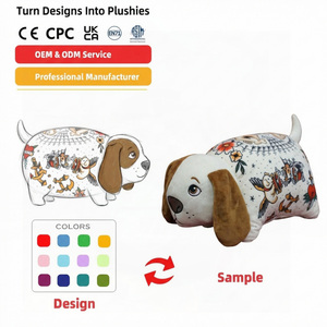 Peluches personnalisées, design de poupée, logo de dessin animé, ours en peluche, décoration de chambre d'hôtel, jouets en bois pour enfants, peluche <span class=keywords><strong>puffin</strong></span> 20 cm, poupée personnalisée - Product Image 3