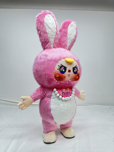 Costume de mascotte gonflable Lapin Bébé Arbre Rose de 2,2 m, style dessin animé, pour femmes, idéal pour la promotion et les événements de carnaval - Product Image 4