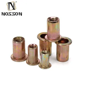 Rivet Nut M3 M8 Blind Stainless Steel M6 Small 90 Countersunk Flat Head Threaded Tubular Hexagon Remache Tuerca Knurled Rivet